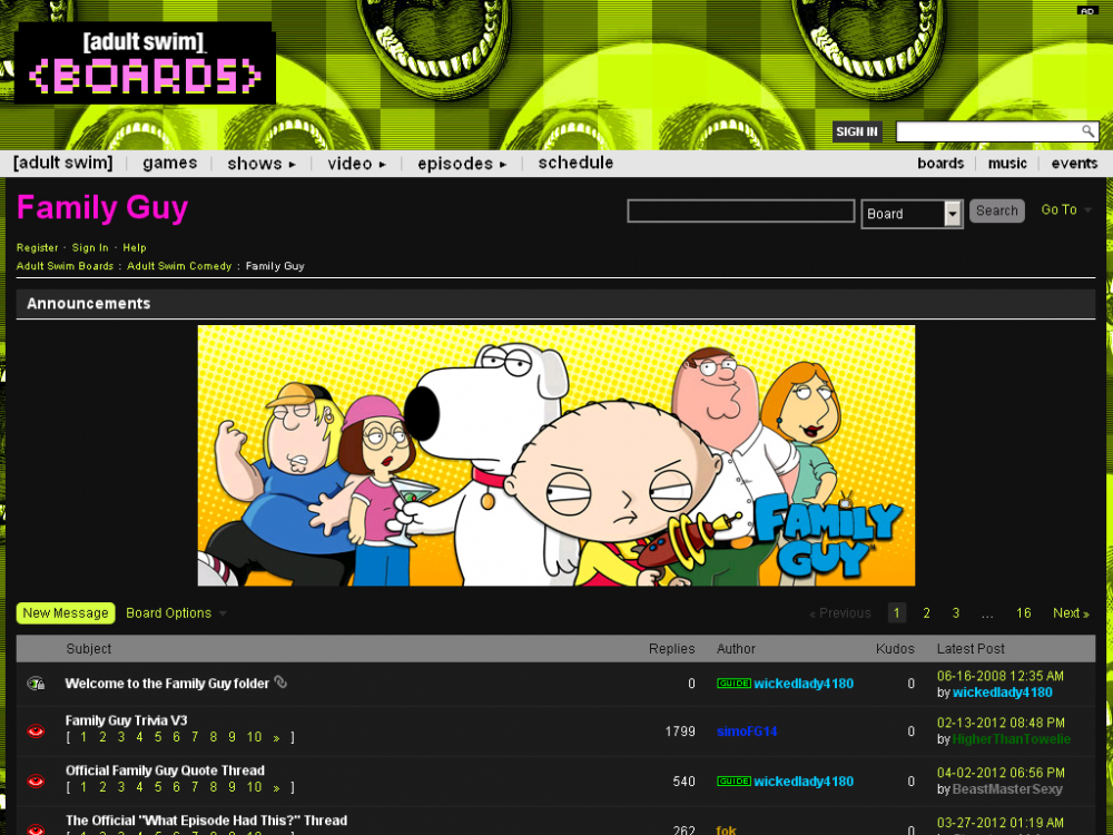 Adult Swim Message Boards Family Guy..png