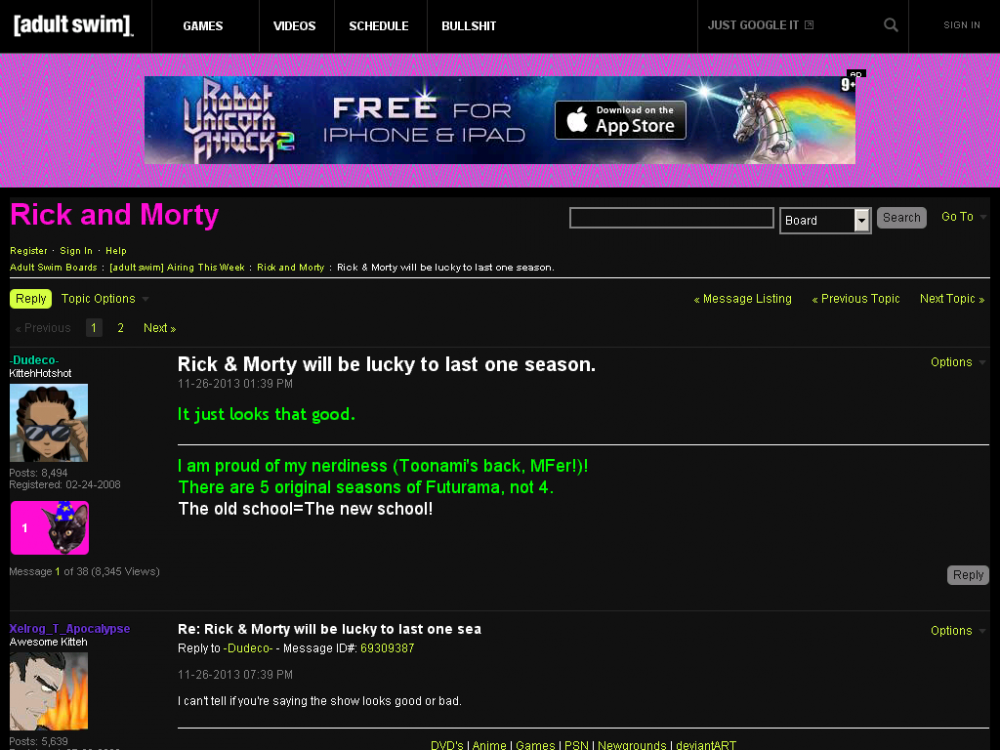 Adult Swim Message Boards Rick and Morty..png