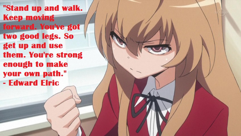 inspiring anime quotes - Anime & Manga - UnevenEdge