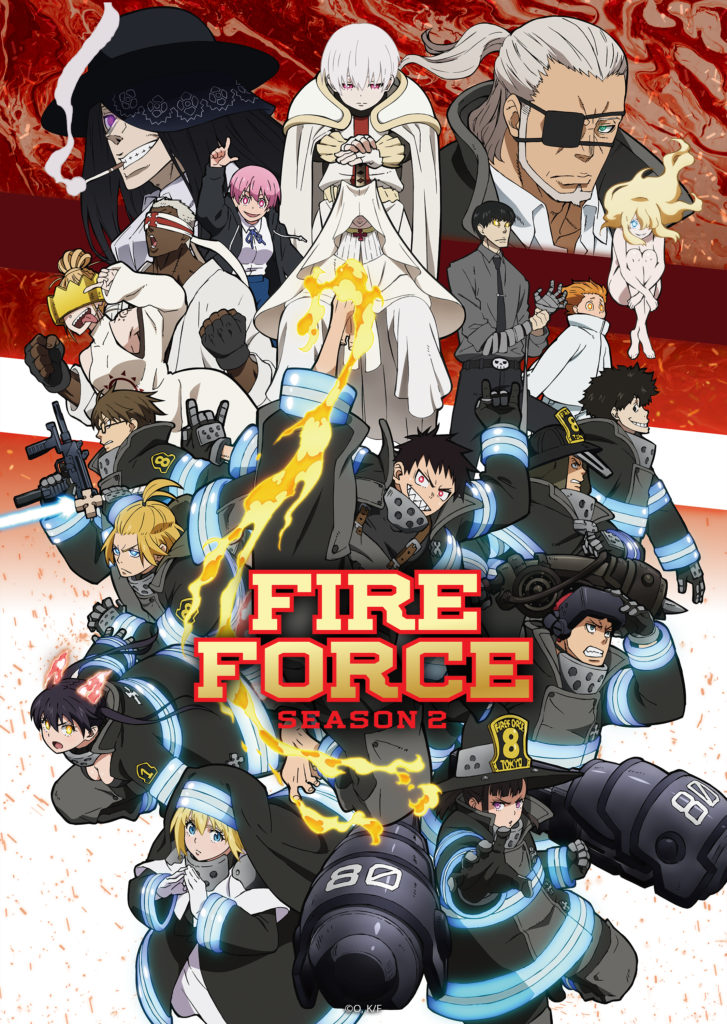 Fire Force S2 - 09/10 [The Core/Woman in Black] - Star Crossed Anime